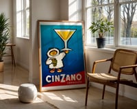 Image 2 of Cinzano Vermouth – Vintage Italian Aperitif Poster