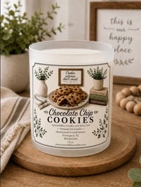 Chocolate Chip Cookie Wickless Candle 