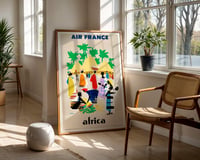 Image 2 of Air France – Africa – Vintage Travel Poster