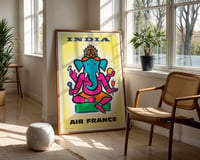 Image 2 of Air France – India – Vintage Travel Poster by Jean Carlu