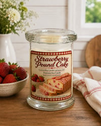 Image 2 of Strawberry Pound Cake Candle 