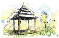 Image 1 of The Pagalion, Minterne Gardens - Fine Art Print