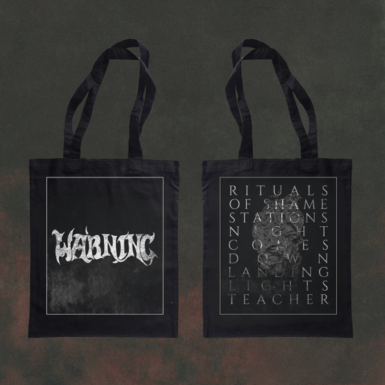 Image of *PRE-ORDER* Rituals of Shame tote gag with backprint