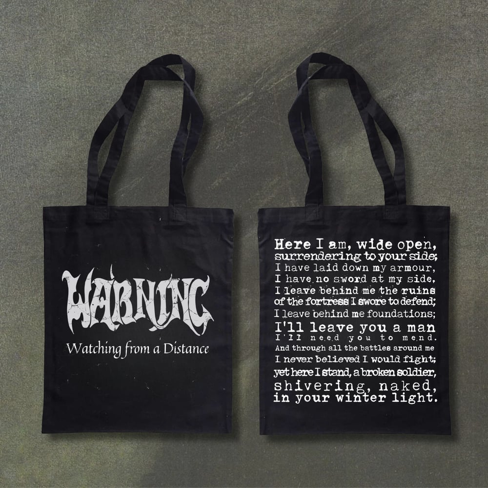 Image of Tote Bag with backprint