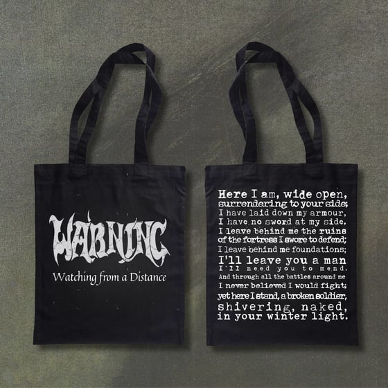 Image of Tote Bag with backprint