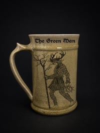 The Green man ceramic tankard (pre order)