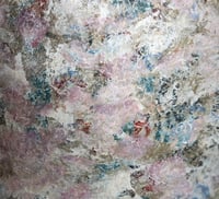 Image 5 of OOAK Paper Mache Bowl with Quartz Handles | Organic Modern Decor