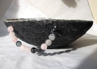 Image 21 of OOAK Paper Mache Bowl with Quartz Handles | Organic Modern Decor