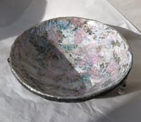 Image 22 of OOAK Paper Mache Bowl with Quartz Handles | Organic Modern Decor