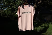 T-shirt sérigraphié rose