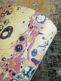 Image 3 of One-of-a-kind hand marbled paper  - 'Pretty Speckle' 