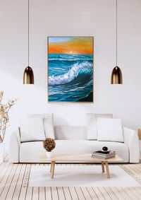 Ocean at dusk