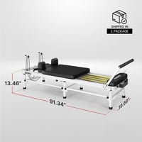 Image 2 of 3 in 1 Foldable Pilates Reformer Machine PF05