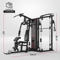 Image 2 of Full-Body Multi Training Station Smith Machine DM01