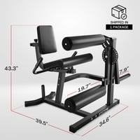 Image 2 of Leg Extension &amp; Hamstring Curl Machine Z2-V4