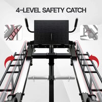 Image 3 of 3 in 1 Hack Squat Leg Press Combo Machine L2-V4