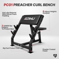 Image 3 of Bicep Machine &amp; Preacher Curl Bench PC01
