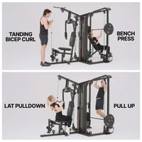 Image 5 of Full-Body Multi Training Station Smith Machine DM01