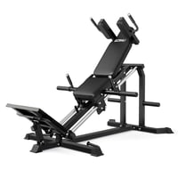 Image 1 of Compact 30-Degree Leg Press &amp; Hack Squat Combo Machine LM-L5
