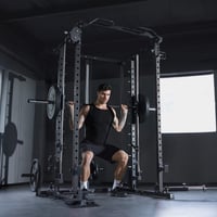 Image 3 of All-in-One Smith Machine with Cable Crossover S1-V4