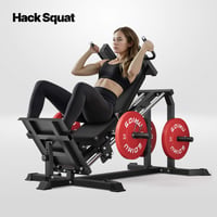 Image 4 of Compact 30-Degree Leg Press &amp; Hack Squat Combo Machine LM-L5