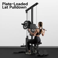 Image 4 of 3 in 1 Lat Pulldown/Low Row Station LS01