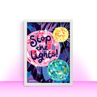 Stop the Lights A4 Print