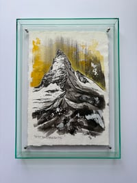 Image 1 of Framed A4 Matterhorn original 