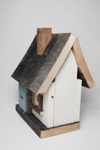 Image 8 of Handmade Birdhouse-Cape Cod Mini (Blue)