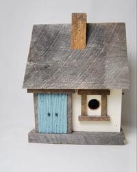 Image 10 of Handmade Birdhouse-Cape Cod Mini (Blue)