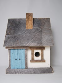 Image 11 of Handmade Birdhouse-Cape Cod Mini (Blue)