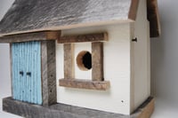 Image 12 of Handmade Birdhouse-Cape Cod Mini (Blue)