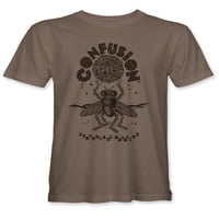 Confusion magazine - "The Fly" t-shirt (prairie dust)