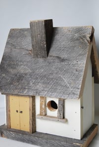 Image 3 of Handmade Birdhouse-Cape Cod Mini (Sand)