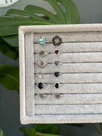 Image 4 of Midnight Meadow Crystal Rings