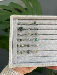 Image 3 of Wild Garden Crystal Rings