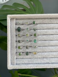 Image 4 of Wild Garden Crystal Rings