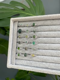 Image 5 of Wild Garden Crystal Rings