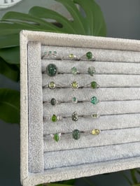 Image 6 of Wild Garden Crystal Rings