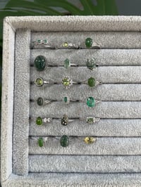 Image 1 of Wild Garden Crystal Rings