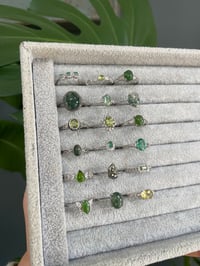 Image 7 of Wild Garden Crystal Rings