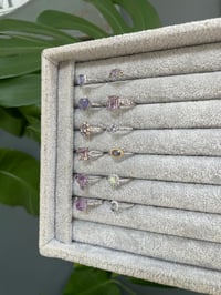 Image 6 of Lavender Crystal Rings