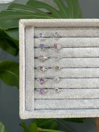 Image 7 of Lavender Crystal Rings