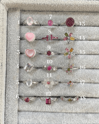 Image 1 of Blossom Bloom Crystal Rings
