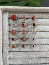 Image 2 of Bloomfire Crystal Rings