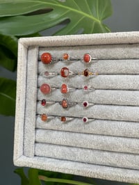 Image 4 of Bloomfire Crystal Rings
