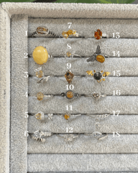Image 1 of Sunbeam Crystal Rings