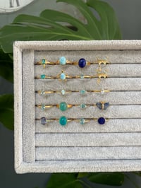 Image 5 of Forget-Me-Not Crystal Rings