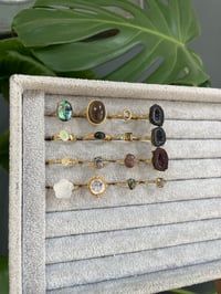Image 4 of Blackthorn Crystal Rings 