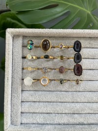 Image 2 of Blackthorn Crystal Rings 